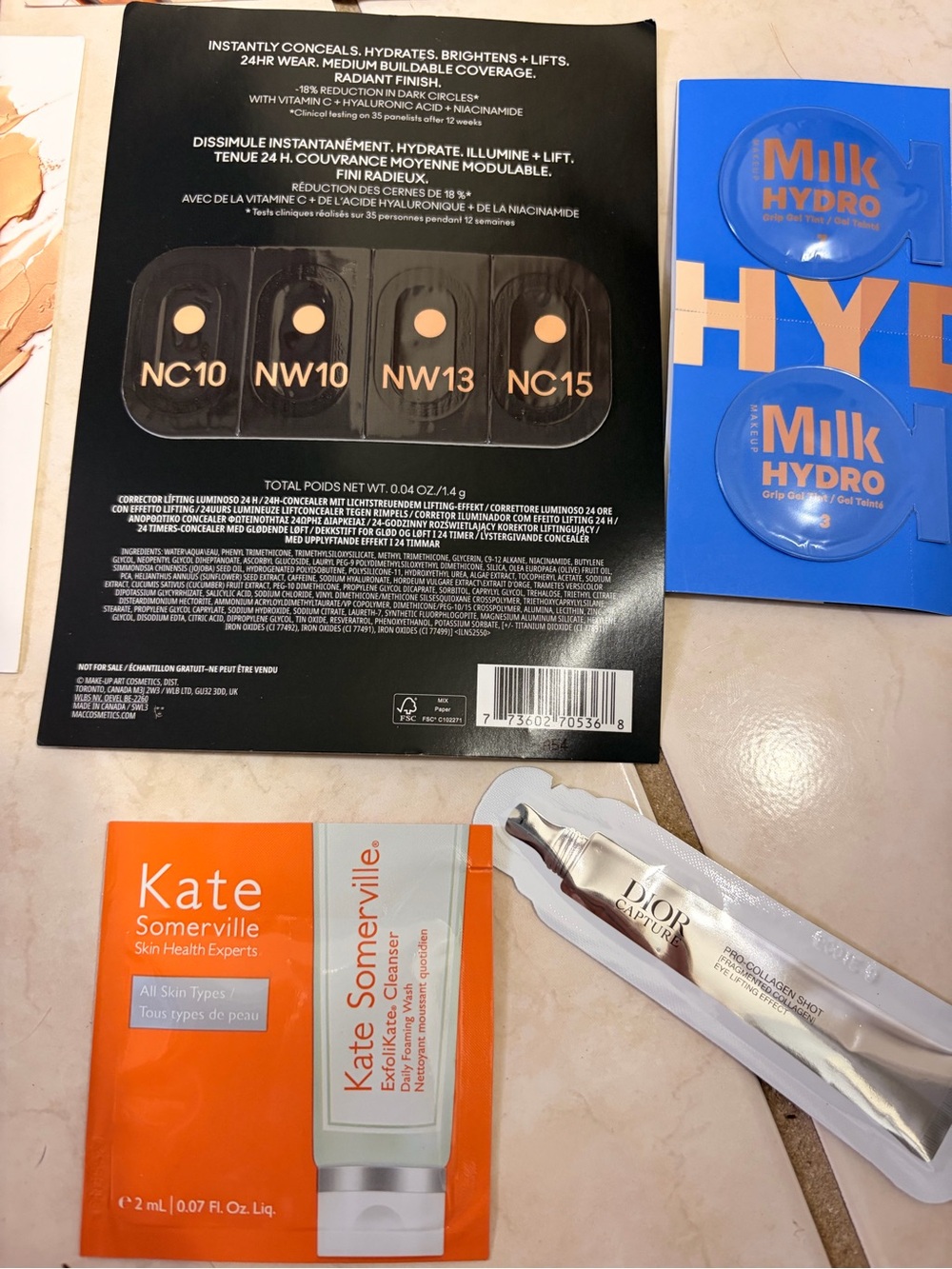 20 face sample bundle - Picture 2 of 5